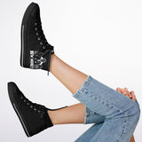 CUSTOM NEW MONEY HIGH TOPS