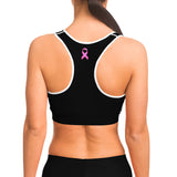 WE STAND STRONG TOGETHER SPORTS BRA (Black)