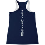 WOMEN'S YOUR HEALTH IS YOUR WEALTH TANK TOP (Navy)