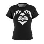 MY MOM MY HEART T-SHIRT (Black / White)