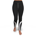 HEXAGON LEGGINGS (Black & White)