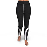 HEXAGON LEGGINGS (Black & White)