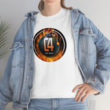 C4 T-SHIRT V2 - (RED & WHITE)
