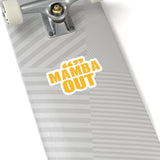 MAMBA OUT STICKER (Gold)