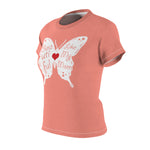BEAUTIFUL LIKE MY MOM T-SHIRT (Salmon / White)