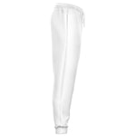 STAY MOTIVATED JOGGING PANTS (White / Gray)
