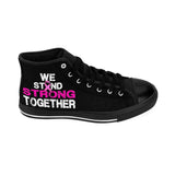 MEN'S WE STAND STRONG TOGETHER HIGH TOPS (Black)