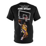 MAMBA MENTALITY T-SHIRT - LARGE BACK DESIGN (Black)