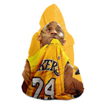 MAMBA MENTALITY HOODED BLANKET (Gold)