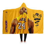 MAMBA MENTALITY HOODED BLANKET (Gold)