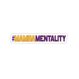 MAMBA MENTALITY STICKER (Gold / Purple)