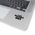 MAMBA OUT STICKER (Black)