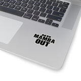 MAMBA OUT STICKER (Black)