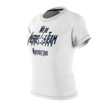 WHATEVER IT TAKES T-SHIRT (White/ Navy Blue)