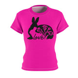 MOTHER BUNNY T-SHIRT (Pink / Black)