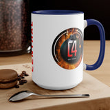C4 TWO TONE 15 OZ COFFEE MUG