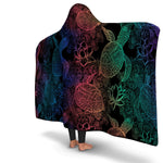 SEA TURTLE HOODED BLANKET