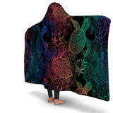 SEA TURTLE HOODED BLANKET