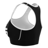 DALLAS TEXAS SPORTS BRA (Black)