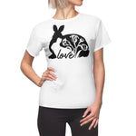 MOTHER DAUGHTER BUNNY T-SHIRT (White)