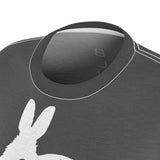 MOTHER BUNNY T-SHIRT (Dark Gray / White)