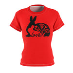 MOTHER BUNNY T-SHIRT (Red / Black)