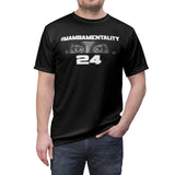 MAMBA MENTALITY T-SHIRT - LARGE BACK DESIGN (Black)