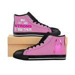 WE STAND STRONG TOGETHER SNEAKERS (Soft Pink / White)