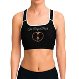 THE PERFECT PEACH SPORTS BRA (Black)