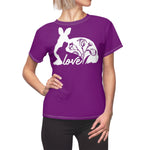 MOTHER BUNNY T-SHIRT (Purple / White)
