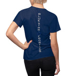 MY MOM MY HEART T-SHIRT (Navy Blue / White)