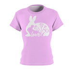 MOTHER BUNNY T-SHIRT (Soft Pink / White)
