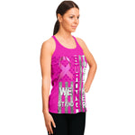 WOMEN'S WE STAND STRONG TOGETHER TANK TOP (Hot Pink)