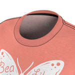 BEAUTIFUL LIKE MY MOM T-SHIRT (Salmon / White)