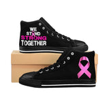 MEN'S WE STAND STRONG TOGETHER HIGH TOPS (Black)