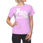 MOTHER BUNNY T-SHIRT (Soft Pink / White)