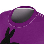 MOTHER BUNNY T-SHIRT (Purple / Black)