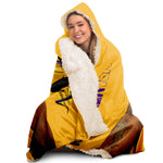MAMBA MENTALITY HOODED BLANKET (Gold)