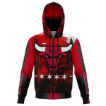 CUSTOM CHICAGO BULLS ZIP UP HOODIE