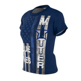 WOMEN'S BLUE LIVES MATTER (Navy Blue)