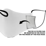 MAMBA & MAMBACITA FACE MASK (White)