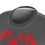 MY HEART MY MOM T-SHIRT (Dark Gray / Red)