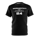 MAMBA MENTALITY T-SHIRT - LARGE BACK DESIGN (Black)