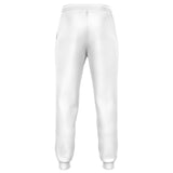 STAY MOTIVATED JOGGING PANTS (White / Navy)