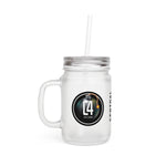 C4 FROSTED MASON JAR