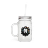 C4 FROSTED MASON JAR