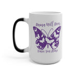 MOM WILL NEVER LEAVE YOU ALONE COFFEE MUG