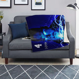 FOUREVER LOYAL MICROFLEECE BLANKET
