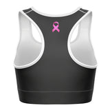 WE STAND STRONG TOGETHER SPORTS BRA (Gray)