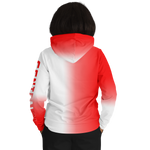 C4 PULLOVER HOODIE (RED & WHITE)